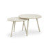 Kari - Outdoor Nesting Coffee Table - Cream / White