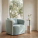 Cecil - Accent Chair - Light Blue