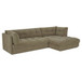 Mischa - Right Sectional - Sage Green