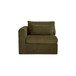 Swift - Left Arm Facing Chair - Dark Green
