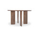 Lia - Round Dining Table - Dark Brown