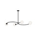 Cedric - Pendant Lamp - White / Black