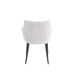 Beige Linen Upholstered Dining Chair