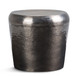 Troy - Metal Accent Table - Antique Silver