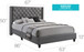 Nailhead Bed Transitional Vibrant