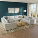 Jasmine - Handcrafted Sectional Sofa
