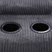 Dark Gray Corduroy Living Room Sectional