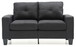Newbury - Track Arm Loveseat For Cozy Spaces