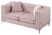 Elegant Track Arm Loveseat