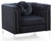 Contemporary Sloped Arm Chair