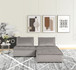 Anna - Stylish Sectional Sofa Ottoman