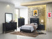 Padded Headboard Bed