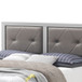 Padded Headboard Bed