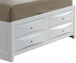 Modern Design Storage Bed With Bookcase Headboard