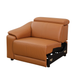Orange Yellow Top Breathing Leather Sectional