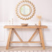 A-Frame Console Table - Natural