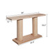 Double Cylinder Base Console Table For Living Room - Multi