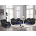 Benz - LED & Power Recliner With Adjustable Headrests And Ambient LED Lighting