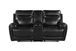 Admiral Reclining Set in Black