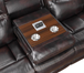 Admiral Reclining Set in Brown