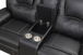 Granada Reclining Set in Black