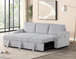 Lillian Sofa with Pull-Out Bed in Corduroy