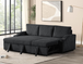 Lillian Sofa with Pull-Out Bed in Corduroy
