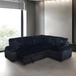 Studio Pull-out Sleeper Sectional in Corduroy
