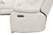 Bravo Power Reclining Sectional in Leather Air