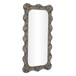 Charlene - 39" x 75" Squiggle Wall Mirror - Watercolor Print