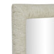 Orpheus - 34" x 47" Ribbed Rectangular Wall Mirror - Faux Stone