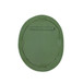 Orpheus - 22" x 28" Ribbed Fiberglass Thick Wall Mirror - Forest Green