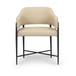 Sezanne - Vegan Leather Dining Chair - Taupe
