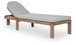 Newport - Water Resistant Fabric Upholstered Outdoor Patio Lounge Chair