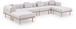 Laguna - 6 Piece 142" Outdoor Patio Modular Sectional