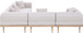 Laguna - 5 Piece 106.5" Upholstered Outdoor Patio Modular Sectional