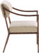 Bastille - Upholstered Dining Arm Chair (Set of 2) - Bronze Frame