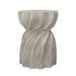 Modern Canis Side Table Outdoor Use - Gray