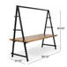 Huckleberry - Acacia Wood Outdoor Dining Table With Plant Hanger - Teak