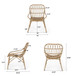 Monsoon - Outdoor Accent Chair With Open Weave Design
