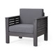 Slat Design Club Chairs With Cushions