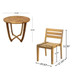 Outdoor 3 Pieces Dining Set - Teak
