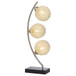Mcdougal - Spherical Table Lamp With LED Lighting - Black