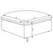 Hobson - Square Upholstered Comfort - Ivory