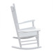 Classic Wooden Porch Rocker Chair Populus Wood Comfortable Design