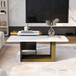 Small Square Coffee Table With End Table (Set of 2)