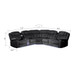 Challenger - Recliner Sectional Sofa, Built In USB, C Ports & Bluetooth