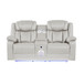 Challenger - LED Power Recliner Loveseat