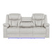 Challenger - LED Power Recliner Sofa