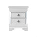 Accent Nightstand - Silver Champagne